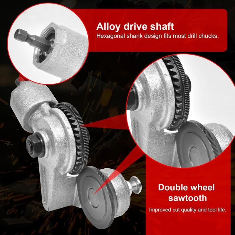 Электрическая дрель резак для пластин насадка сверла с адаптером листового