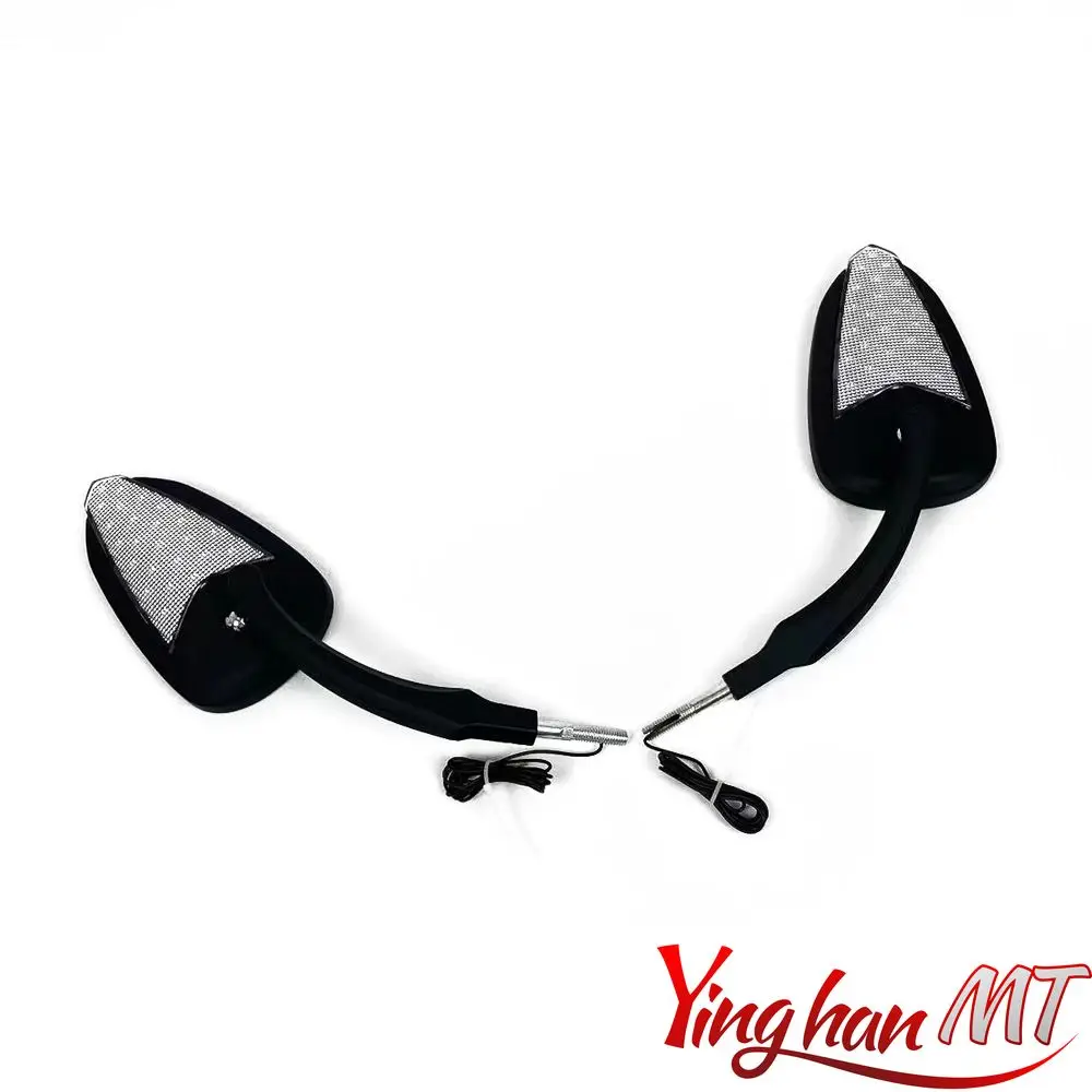 Зеркало заднего вида с фотовспышкой для harley Softail Fat Boy Heritage breaker Sportster iron883 Touring Road King