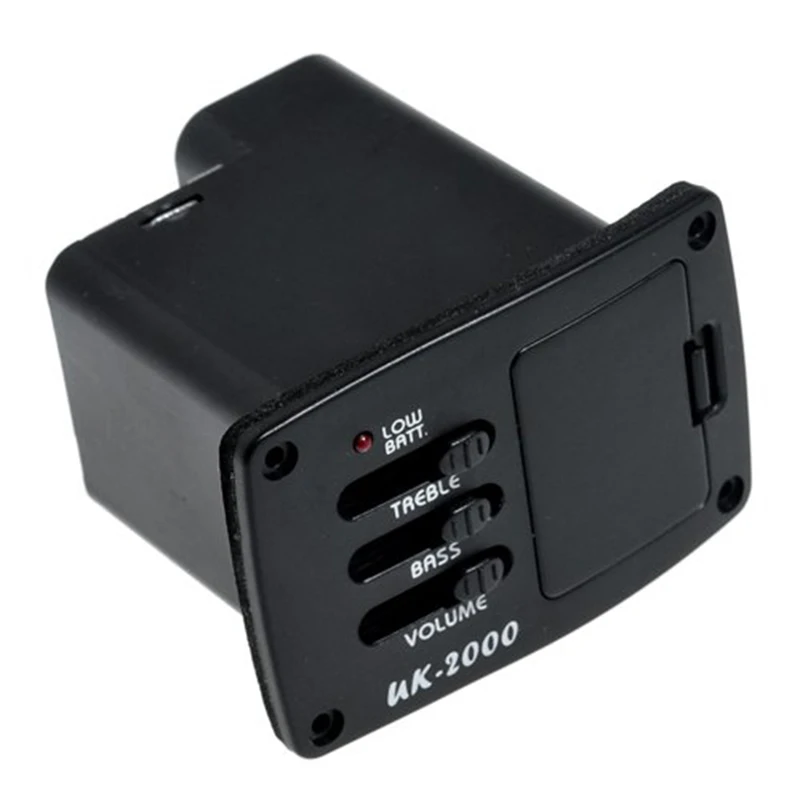 Belcat Uk-2000 спиральный пьезо-кабель Пикап Eq и предварительный усилитель для укулеле