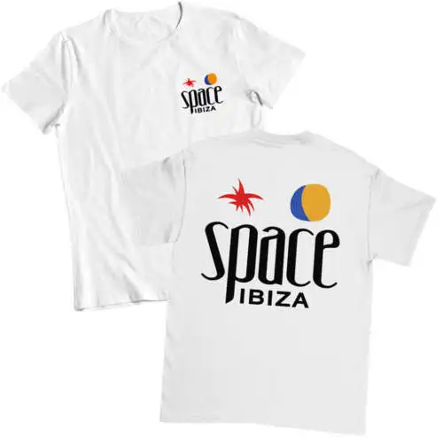 Новая белая футболка для пляжного клуба Space Ibiza