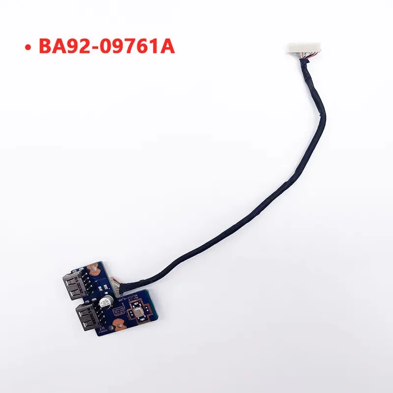 Фото Для Samsung NP550 NP550P5C NP550P7C ноутбука USB-разъем плата кнопки питания с кабельным переключателем ремонт BA92-09761A BA92-09927A №2