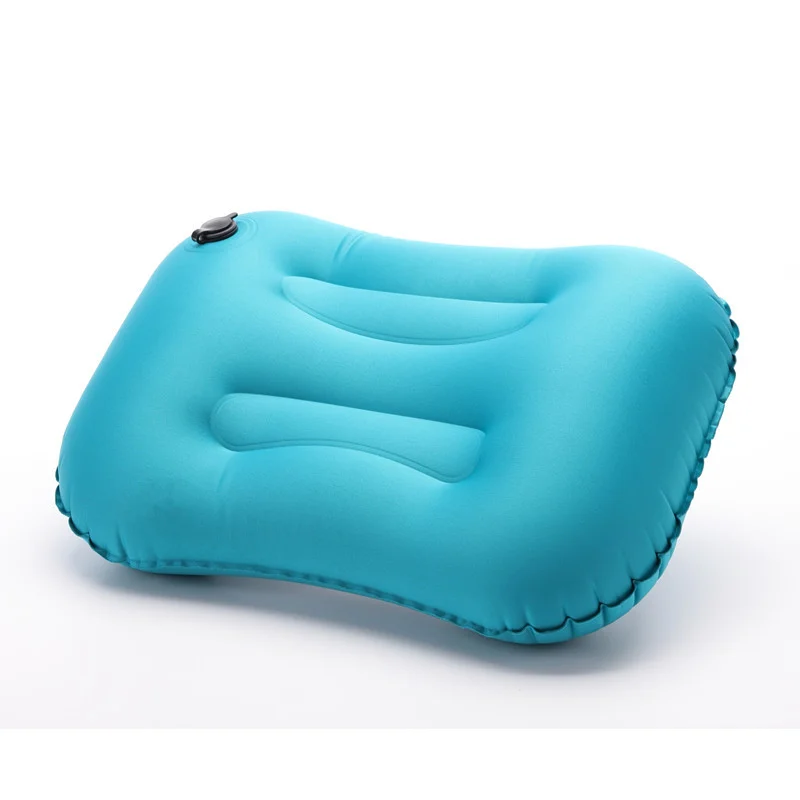 

Portable Inflatable Pillow Camping Equipment Compressible Folding Air Cushion Outdoor Protective Tourism Sleeping Gear