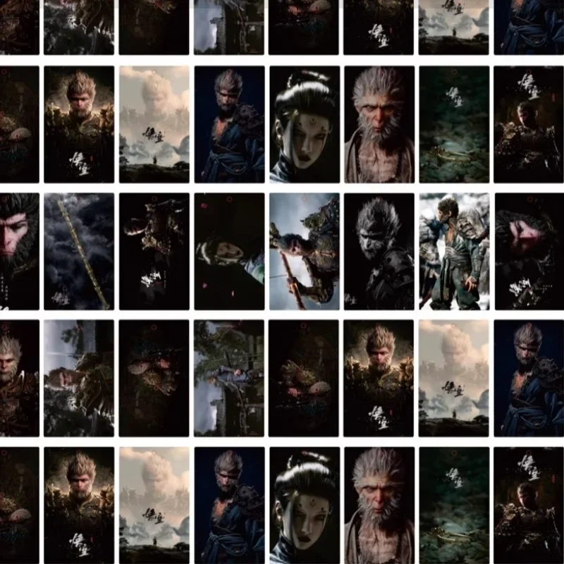 Популярный черный миф Wukong мультяшное аниме модель Jin Gu Bang старая обезьяна