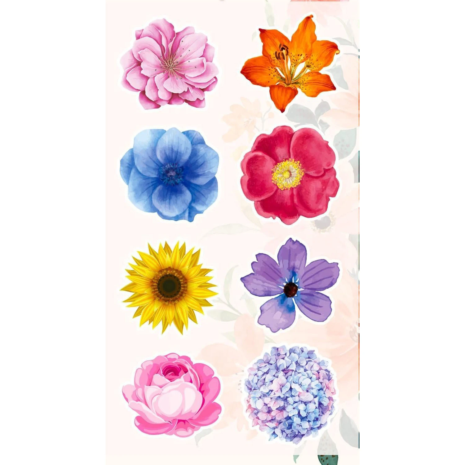 

Бумажные наклейки бабочка цветок 100-500 шт