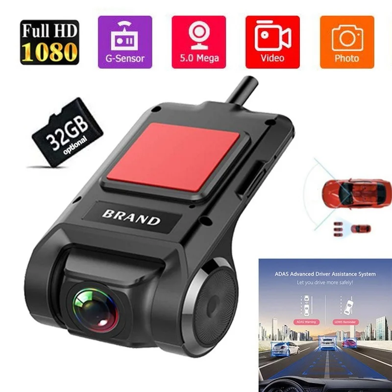 

Car Driving Recorder DVR ADAS Electronic Dog 1080P Night Vision Android Navigation Dedicated Real-time Display Screen Dash Cam