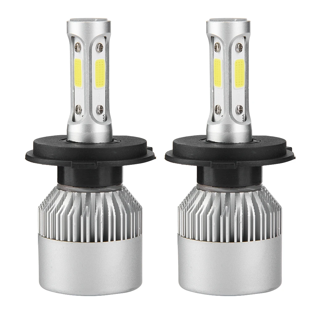 

2pcs H4 LED 36W 8000LM Headlight Car Hi/Lo Beam Auto Bulbs 6000K (White) Car Car