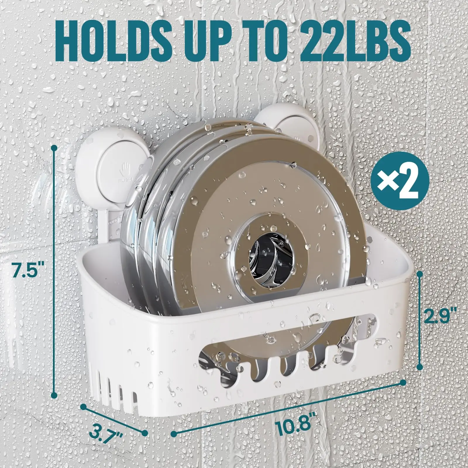 TAILI Угловые полки для ванной комнаты 2 шт