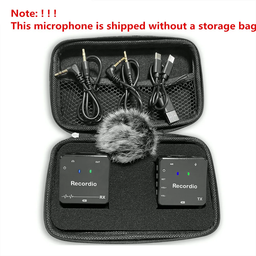 Аудио беспроводной петличный микрофон GO PRO II камера для прямой записи интервью