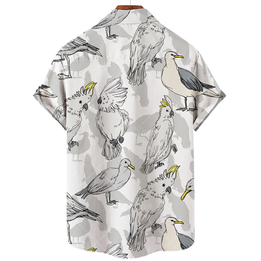 Новинка 2022 Мужская одежда повседневная модная рубашка с абстрактным 3D-принтом