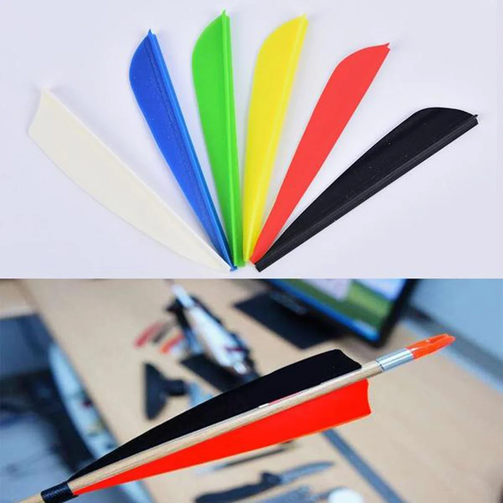 30 шт. флюгер для стрельбы из лука универсальный щит стрела оперение крыла