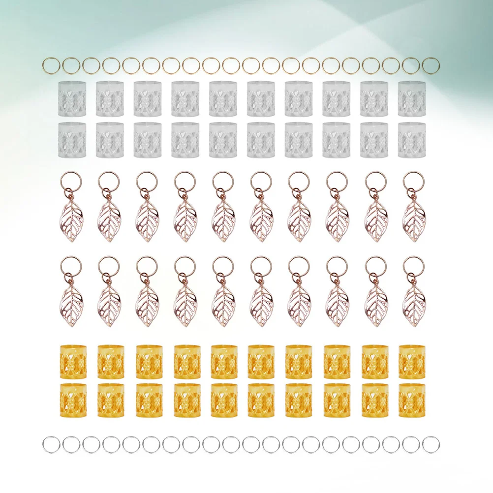 

100 шт., металлические подвески для волос