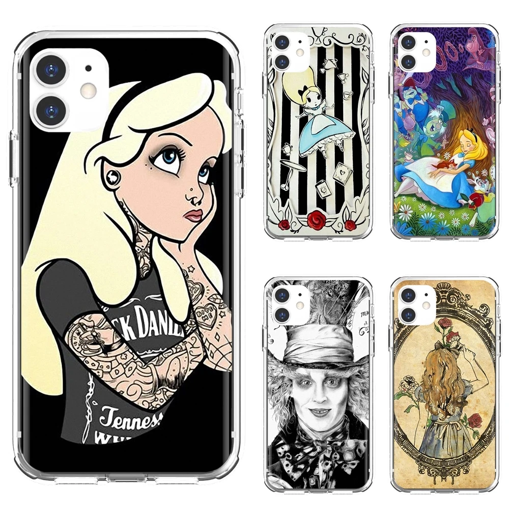 Силиконовый чехол с татуировкой Алиса в стране чудес для Huawei Honor 8A 7A 7C 8X 9 9X 10 10i 20 Lite