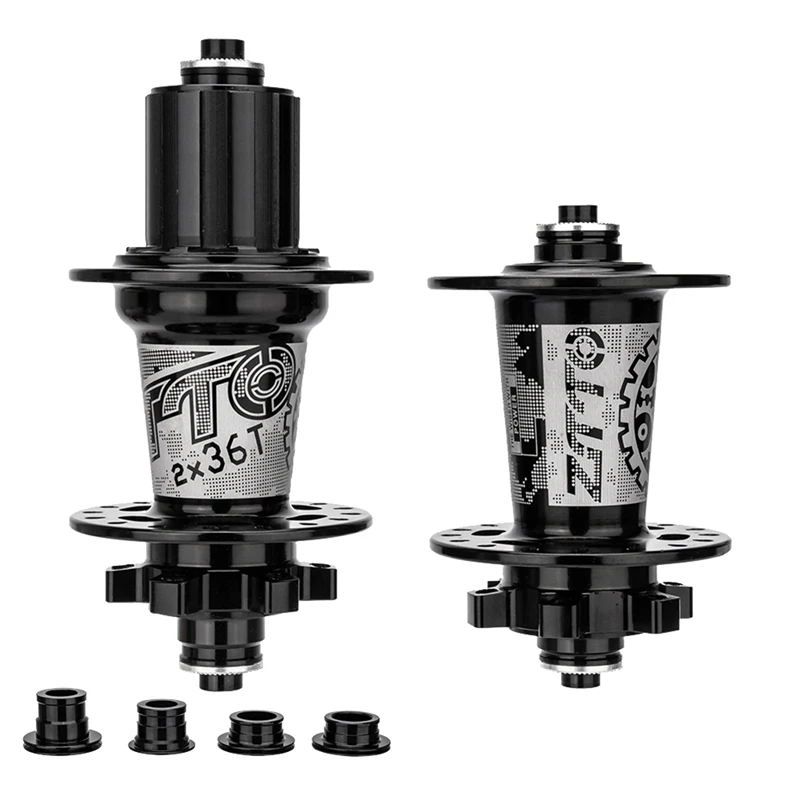 

ZTTO DR290 Bicycle Hubs Sealed Mountain Bike Hub Rear Hub 32 Holes 6 Pawls HG 8-13 Speed Disc Brake Bicycle Hub