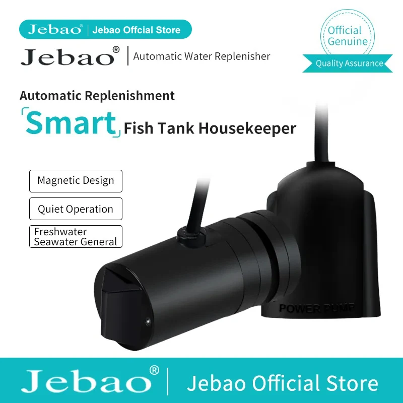 Jebao jebato-150 Aquarium ATO Refill Systems 100~240V Fish Tank Freshwater Marine Water Automatic Replenisher Pump Circulation |