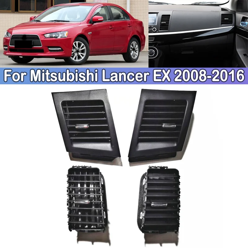 

Передняя решетка кондиционера DCGO для Mitsubishi Lancer EX 2008 09 10 11-2016, решетка переменного тока, выходная панель кондиционера, крышка