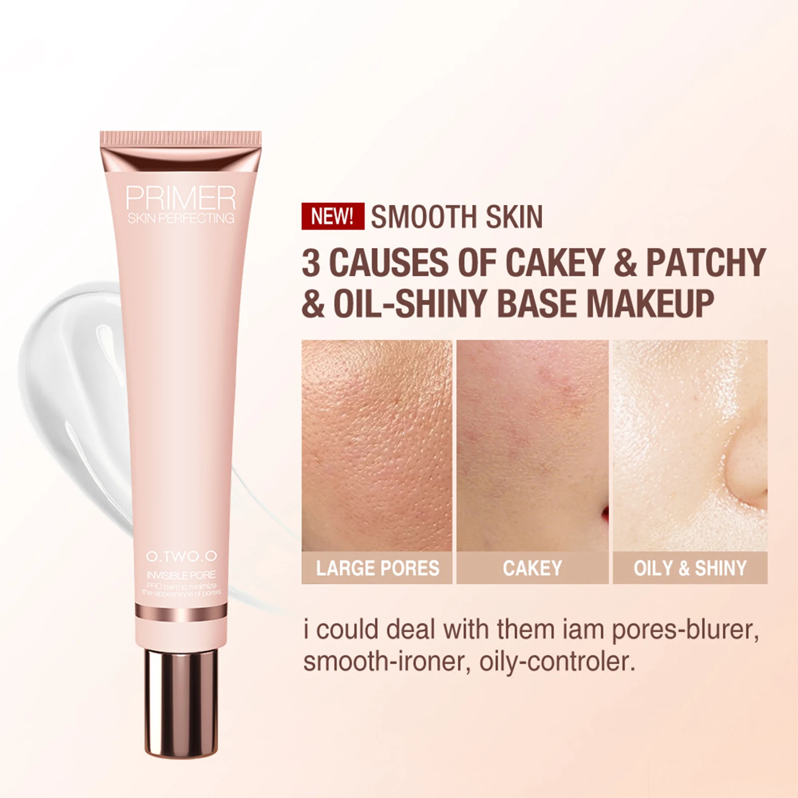 

Oil-Control Concealer Primer Professional Silky and Skin-friendly Concealer Make Up Tools for Women PR Sale