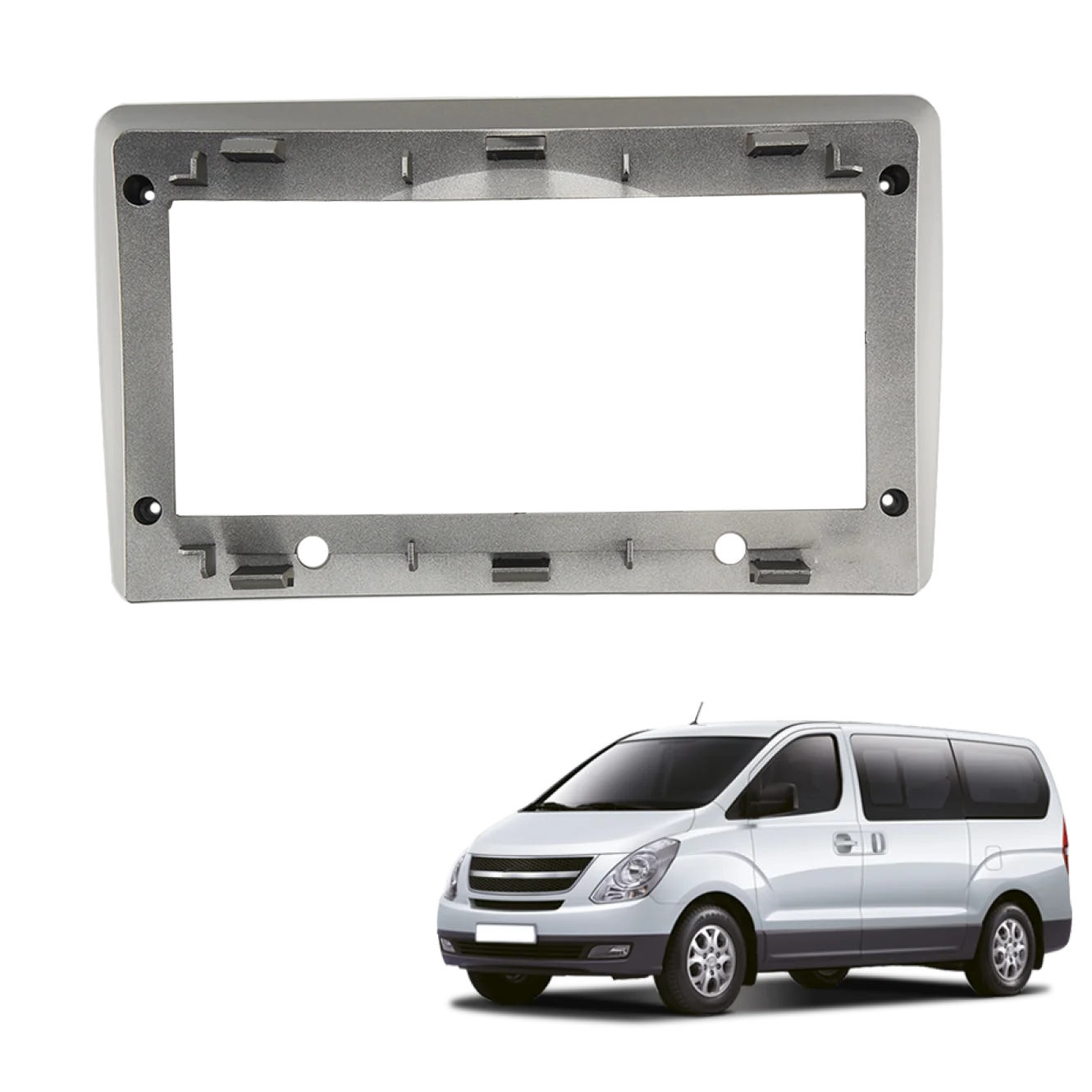 2 Din Автомобильная радиоустановка Fascia ДЛЯ Hyundai Starex/H1 2007-2015 DVD стерео рамка пластина
