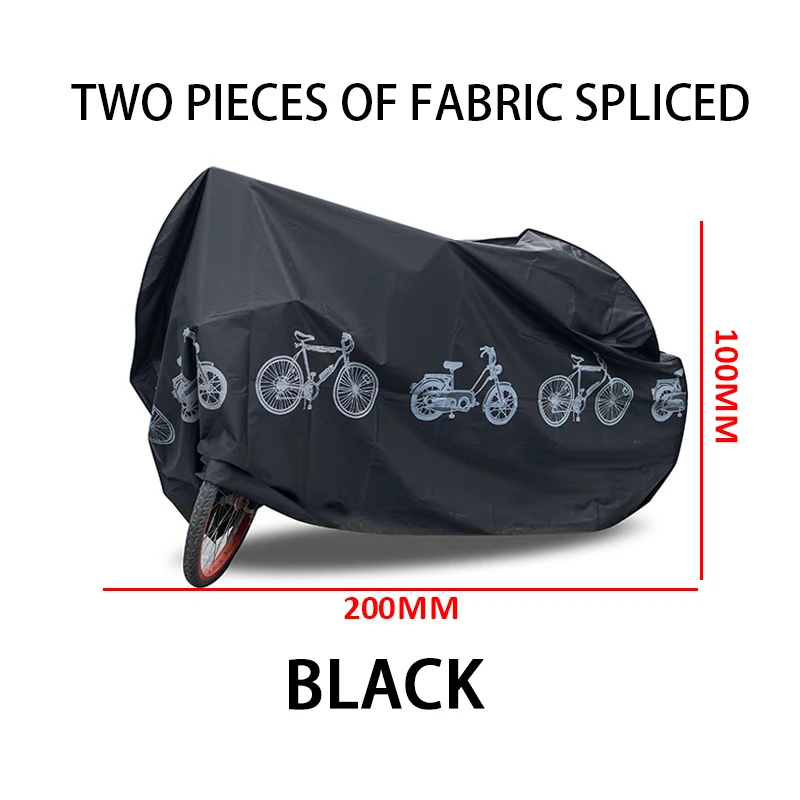

Водонепроницаемые чехлы для велосипедов/электромобилей/мотоциклов, полиэстер, защищают от солнца, дождя, пыли, электромобили, аксессуары для велосипедов