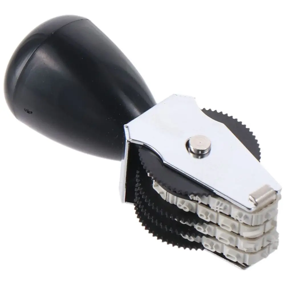 DIY 4 6 или 8-значный штамп с номером персонализированные сменные роликовые штампы