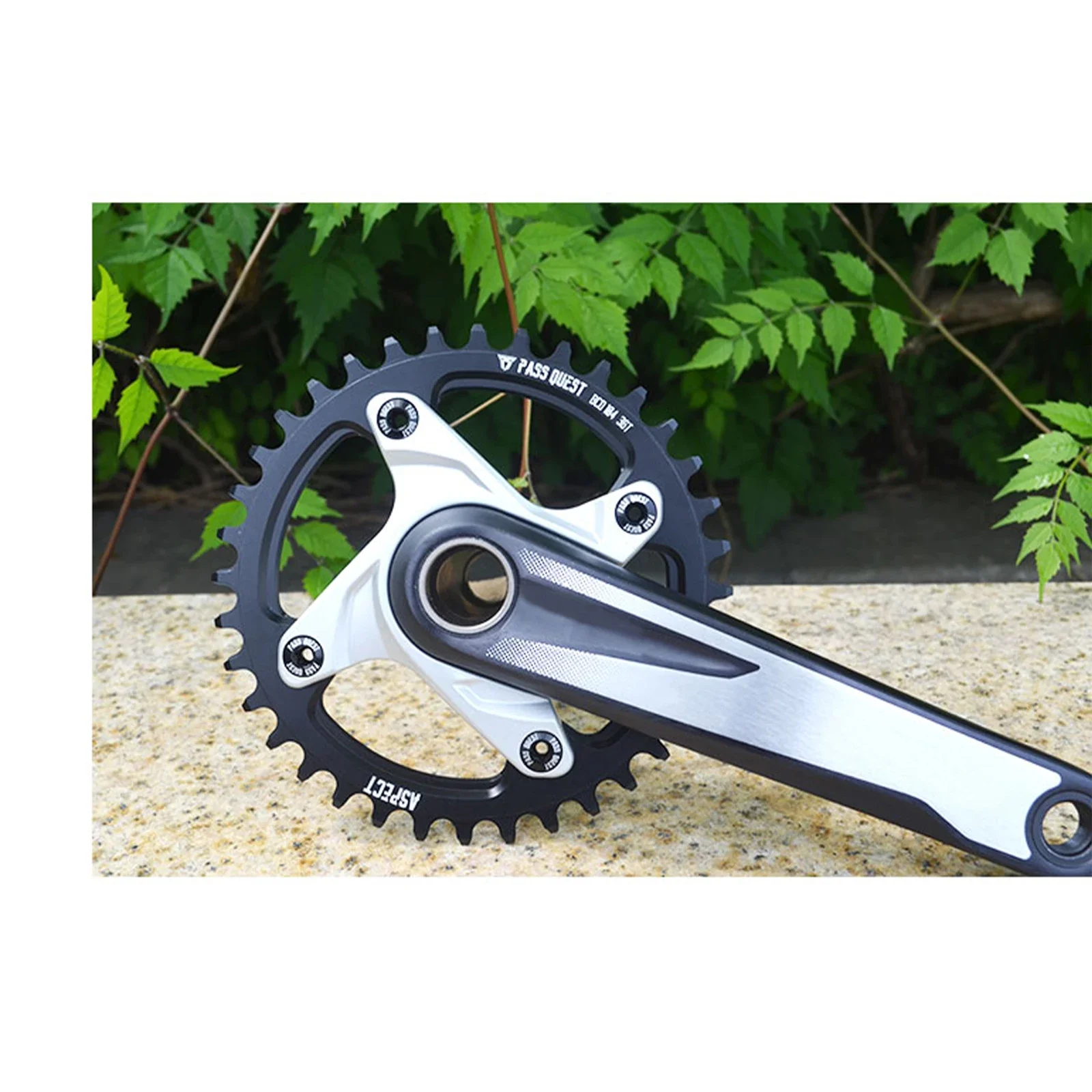PASS QUEST узкая широкая звездочка 104bcd 32T 34T 36T 38T 40T 42T велосипедная шатунная система