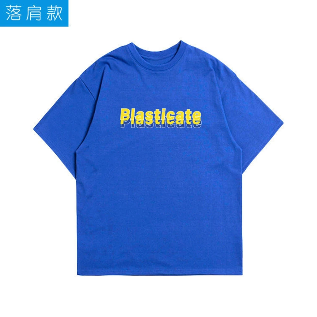 Футболка женская хлопковая с V-образным вырезом и рукавом летучая мышь