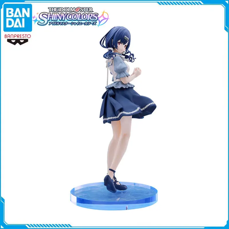

Bandai Original Anime THE IDOLM@STER SHINY COLORS Morino Rinze Action Figures Collectible Model Ornament Gift