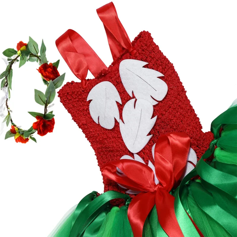 Платье с юбкой-пачкой для девочек семейная принцесса наряды гирляндой маленьких