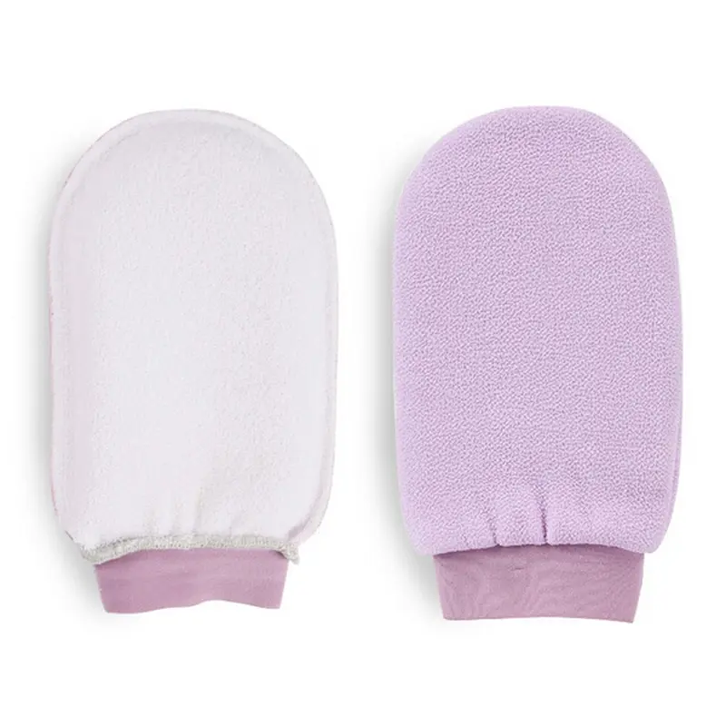 

1Pc Shower Spa Exfoliator Two-sided Bath Glove 5colors Body Cleaning Scrub Mitt Rub Dead Skin Removal Bathroom Products