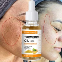 10ml turmeric freckle serum whitening dark spots organic turmeric oils brighten dark skin pigment anti aging wrinkle moisturizer