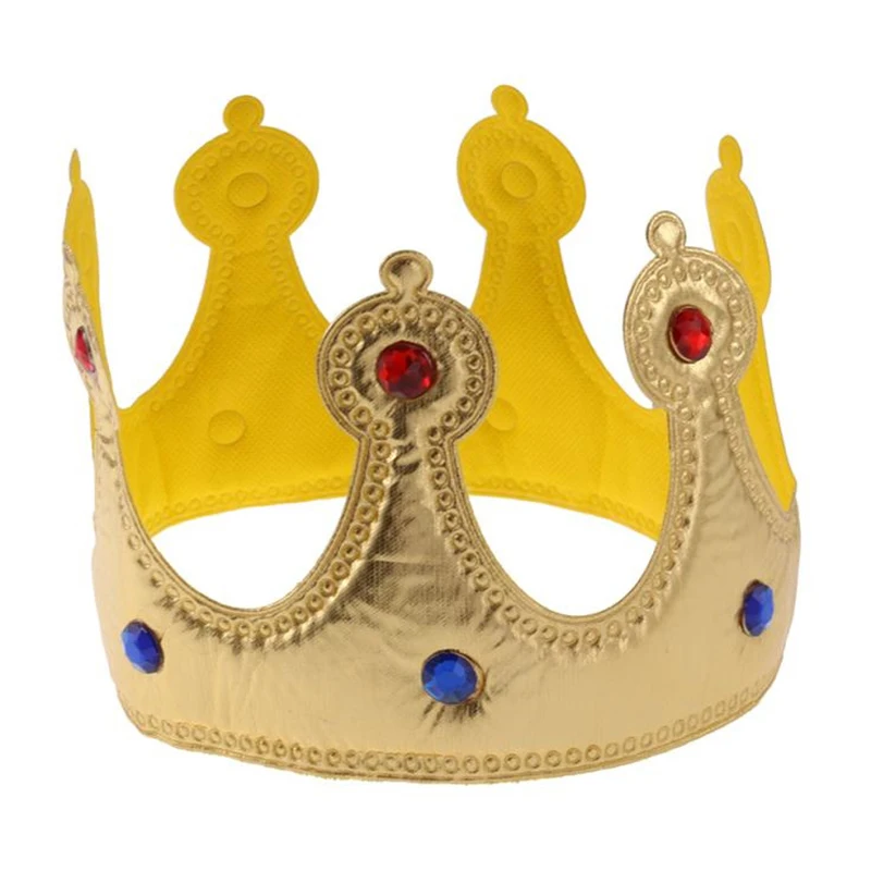 Party Tiara Royal Queen Prince King Princess Crown Hats Birt