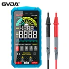 Цифровой мультиметр GVDA Ture RMS, 6000 отсчетов, Автоматический диапазон, Бесконтактный индикатор напряжения, Омметр, Гц