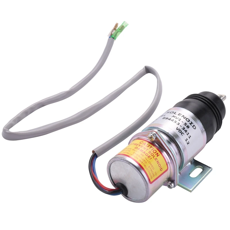 1 шт. стопорный соленоид 894453-3411 Φ 12 В постоянного тока для двигателя Hitachi Isuzu 8-94453341-0