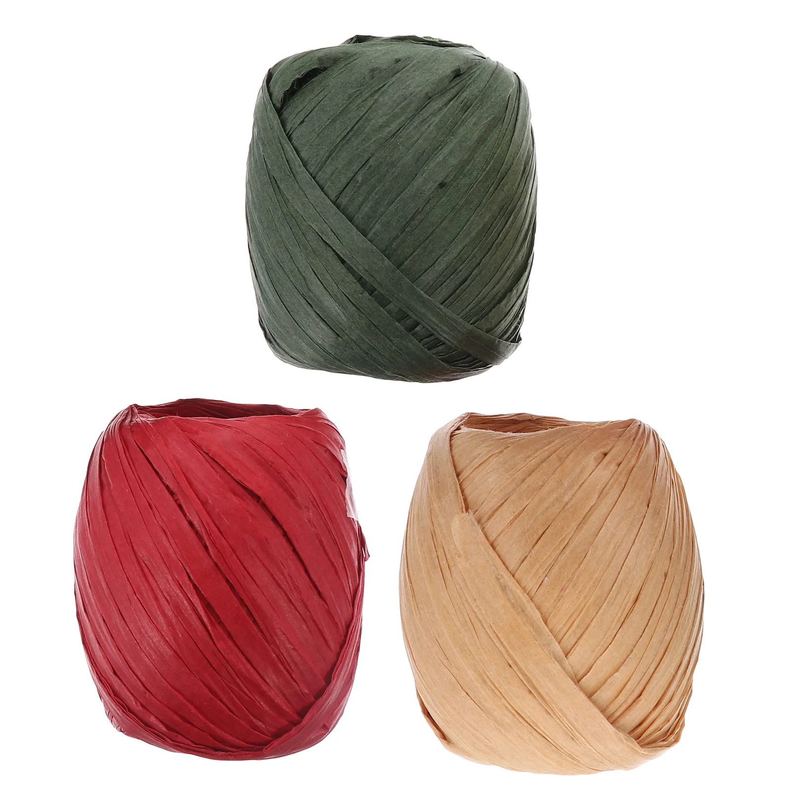 

Ribbon Paper Gift Twine Packing Wrapping Naturalstring Cord Rope Christmas Straw Red Yarn Thin Rafia Stripes Wrap Xmas Bow Kraft