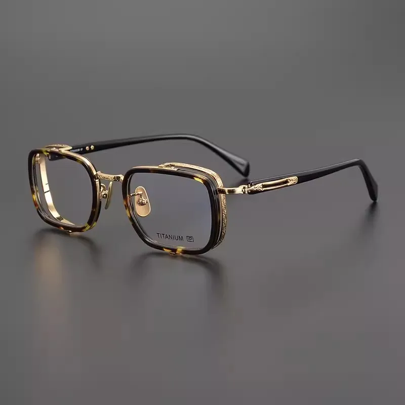 Evove Luxury Reading Glasses Male Eyeglasses Frame Men Women Anti Blue Light Tortoise Spectacles Optical Myopia Prescription