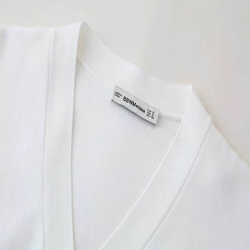 Женский модный вязаный жилет с цветочным принтом Koekop на пуговицах v-образным