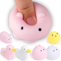 cute cartoon animal pinch press toy adult decompression parent child toy music called voice vent stress reliever toys vinyl pvc