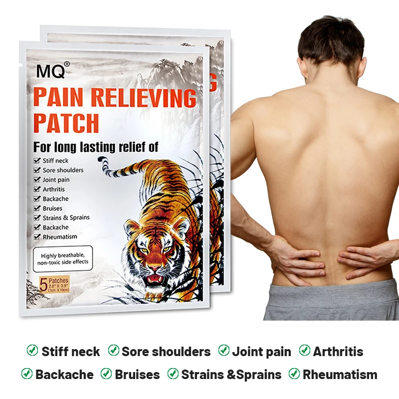 

Tiger Analgesic Balm Joint Pain Relieve Patch Muscle Ache Sticker Herbal Medicine Pain Chinese Medical Plaster