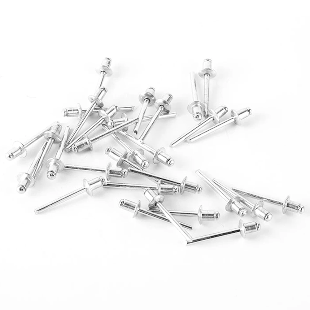 50 шт. заклепки с плоской круглой головкой 2 4 мм/3 мм/4 8 мм декоративные гвозди