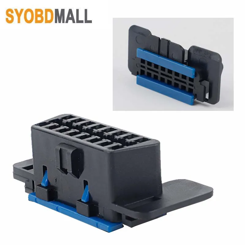

OBD Female Connector Applicable Customized Wholesale OBD2 16PIN Female Pin Adapter for Chevrolet Automobile Diagnostic Tool Plug