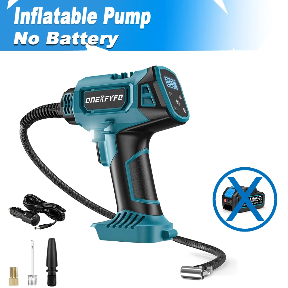 

ONEKFYFD Портативный электрический компрессор для шин