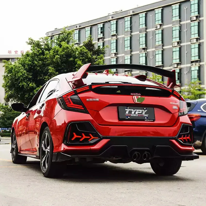 Задний бампер для автомобиля задний фонарь honda civic 2016-2021