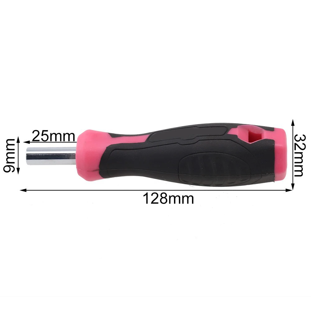 

Home Appliance Repairs Bit Handle Screwdriver 128mm 4mm/6.35mm Alloy Steel Handle Driver For Embedded Hex Torx