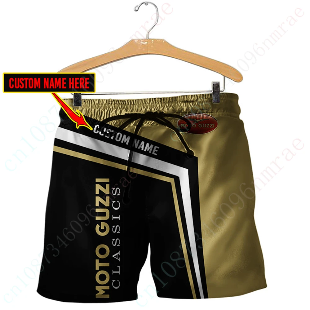 Шорты Moto Guzzi мужские и женские повседневные штаны шорты в стиле хип-хоп с