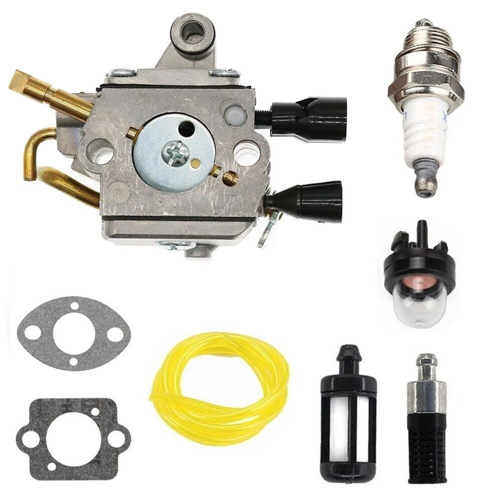 

Carburetor For Stihl MS194 MS194T MS194TC MS194TCE 1137-120-0621 Engine Chainsaw Parts With Fuel Filter Fuel Line Gasket