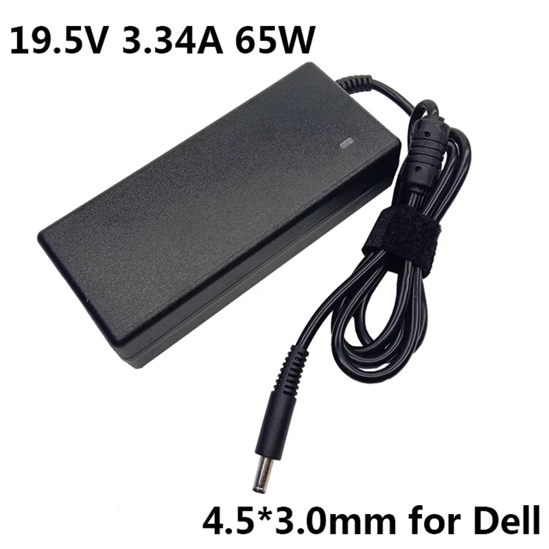 

19.5V 3.34A 4.5*3.0mm 65W Laptop AC Power Adapter Charger For Dell Inspiron 15 5558 3558 5551 5559 3551 3552 3558 7568 P28E P5
