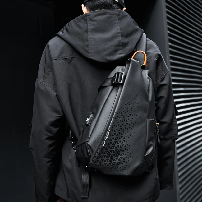Xiaomi Fashion Business Men's Crossbody Bags High Quality Waterproof Nylon Chest Packs Casual Travel Large Capacity Shoulder Bag