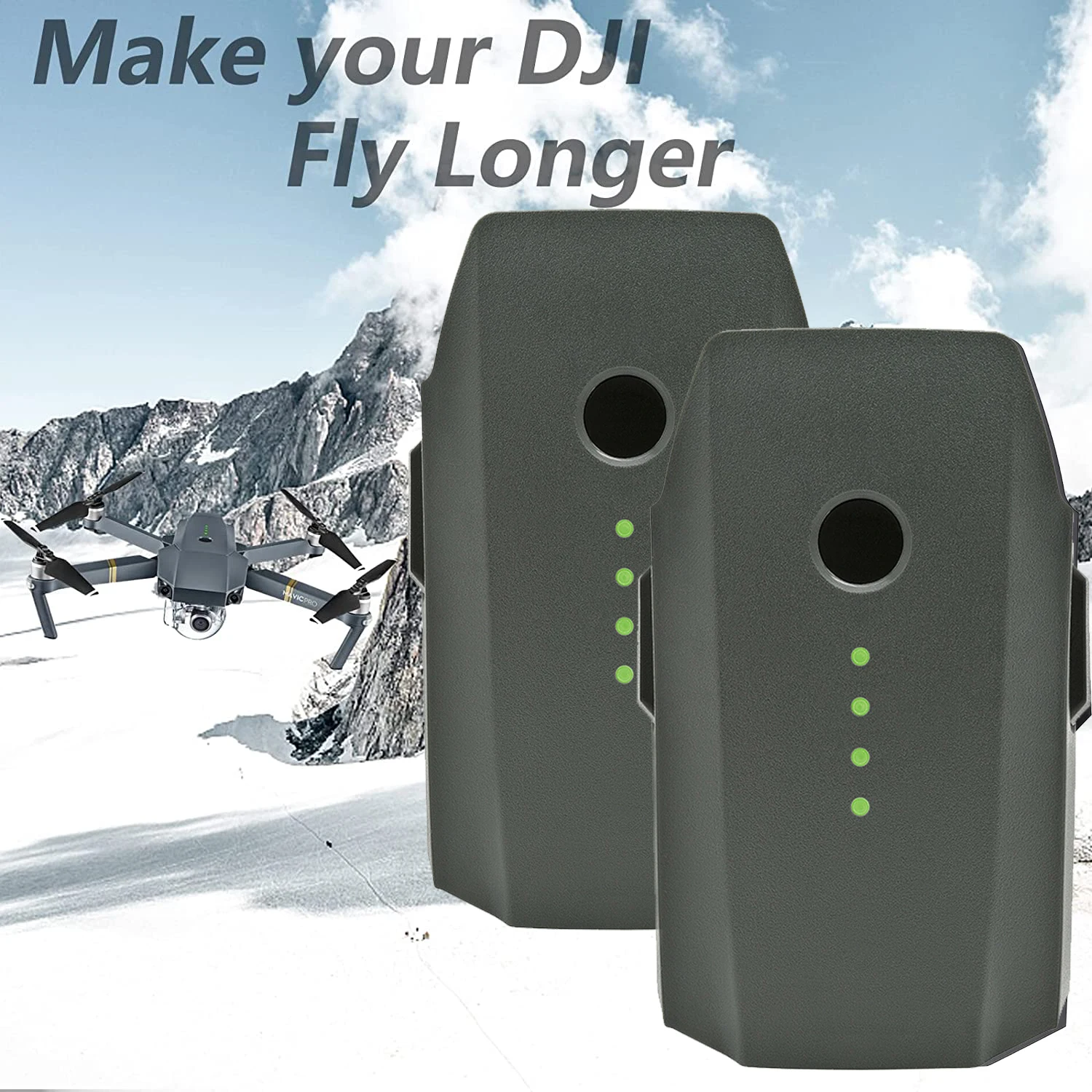Для DJI Mavic Pro Platinum FPV Quadcopter RC Drone 11.4V 3830mAh 3S Intelligent Spare Flight LiPo Battery Replacement Parts