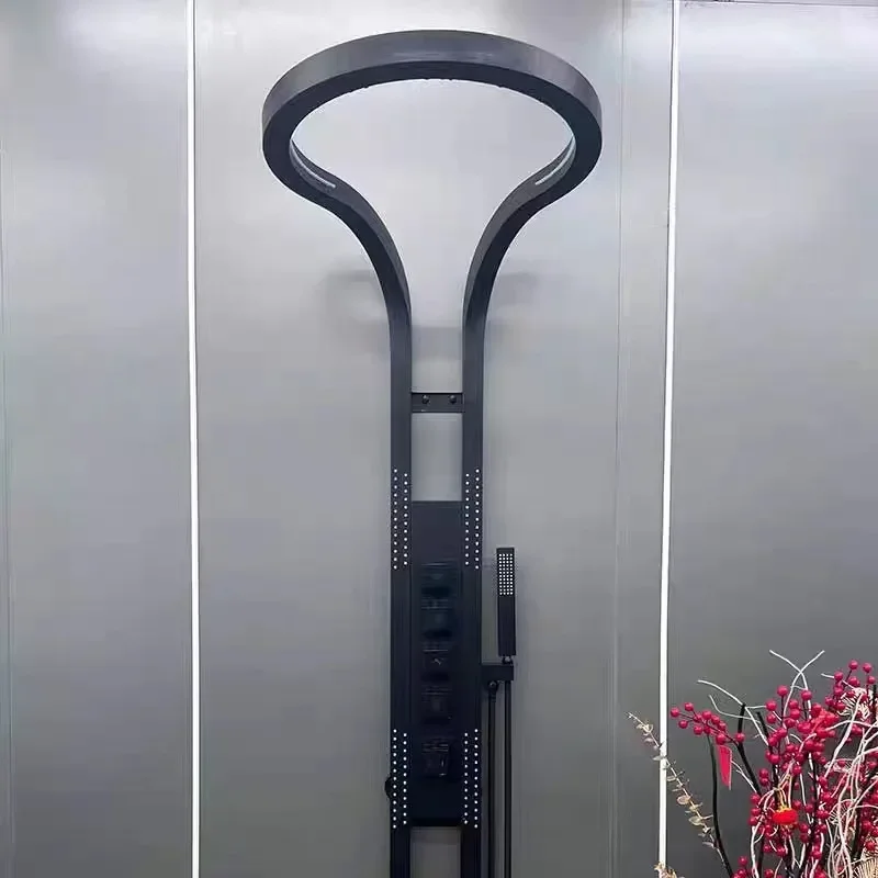 Ансамбль двойного внутреннего действия haut de gamme en cu Presse Pur Cascade Murale вращающийся