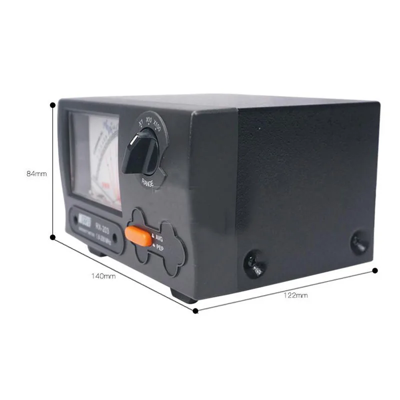 Original NISSEI RX-203 Power 1.8-200Mhz UV Standing Short Wave Meter SWR Car Radio Digital Power Meter RX203 Made in Taiwan