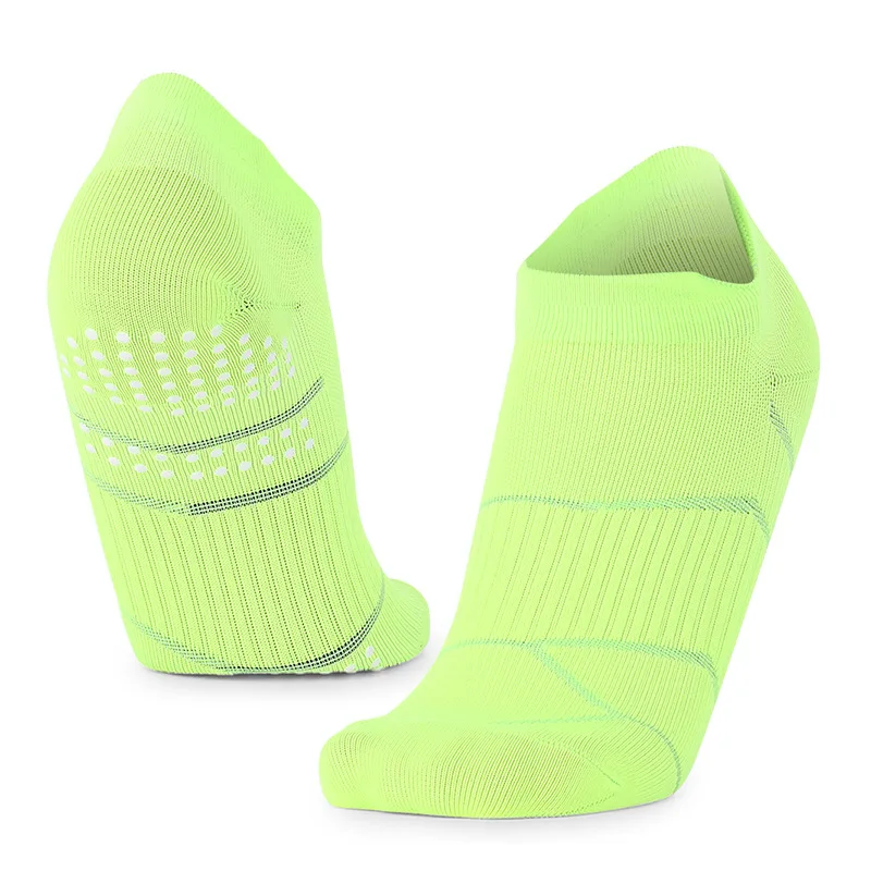 Sports Socks Outdoor Men's Skating and Running Sports Boat Socks New Short Sports Socks Anti Pilling Rubber Socks Slippers Women